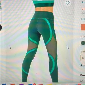 NWT Fabletics High Waisted Powerhold Shine Legging